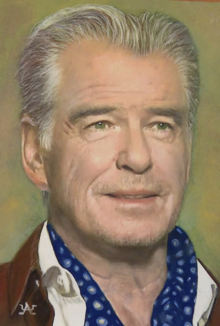 Portrait of Pierce Brosnan
