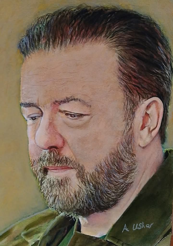 Portrait of Ricky Gervais