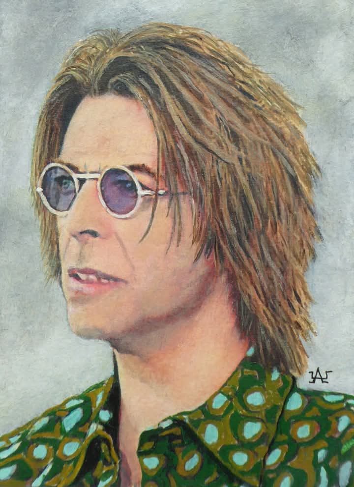 Portrait of David Bowie