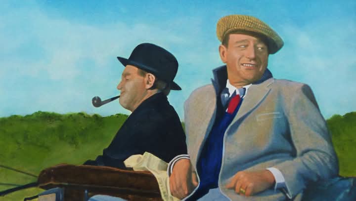 John Wayne in the quiet man