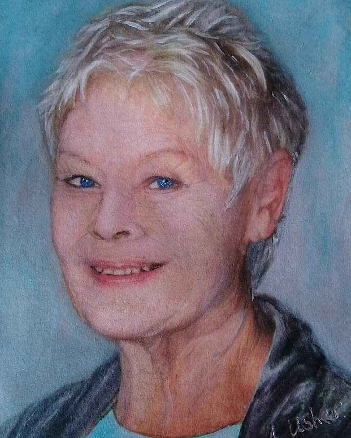 Portrait of Judy Dench